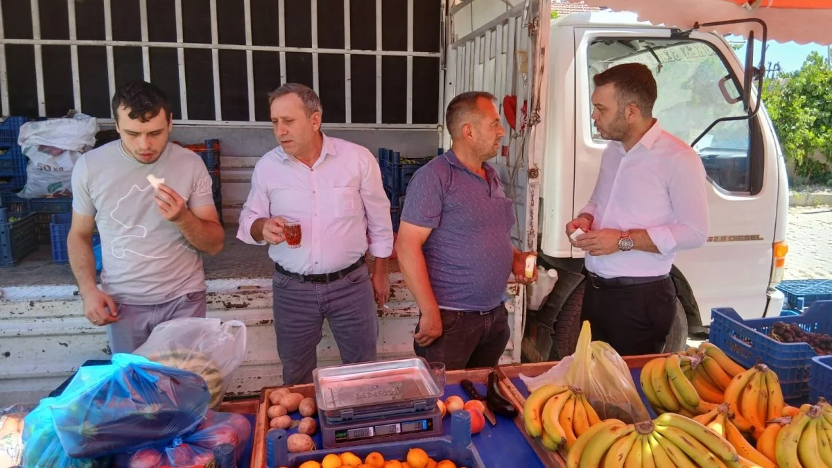 Pazar Esnafı Ziyaret Edildi