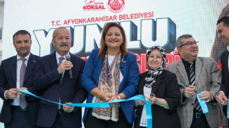 . AFYONKARAHİSAR BELEDİYESİ YUMLU SOSYAL TESİSLERİMİZ HİZMETE AÇILDI