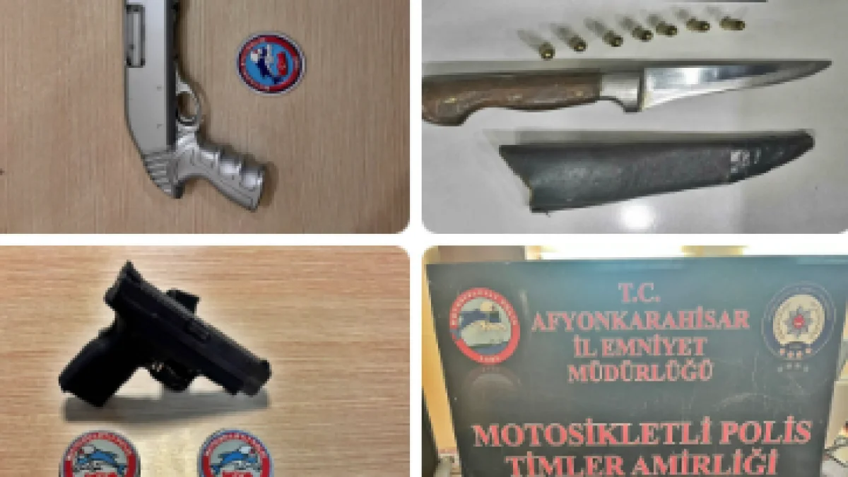 Afyonkarahisar’da Emniyet Alarmda! Bir Haftada 22 Aranan Şahıs Yakalandı
