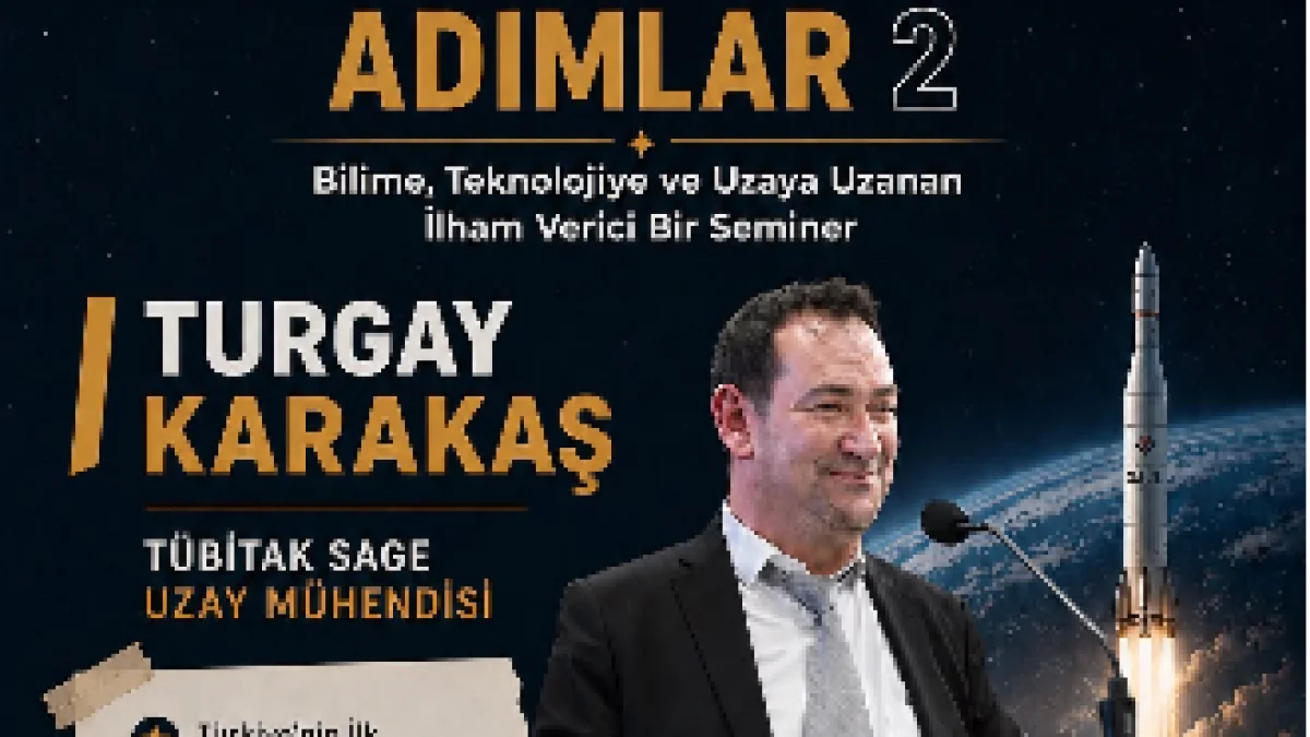 ENGELLERİ AŞIP TÜRKİYE’NİN İLK UZAY MÜHENDİSLERİNDEN OLDU: TURGAY KARAKAŞ BOLVADİN’E GELİYOR