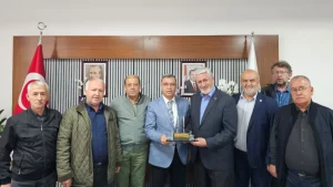 Eskişehir’de Nezaket Ziyareti: İsmail Altınkaynak Heyeti Makamında Ağırladı