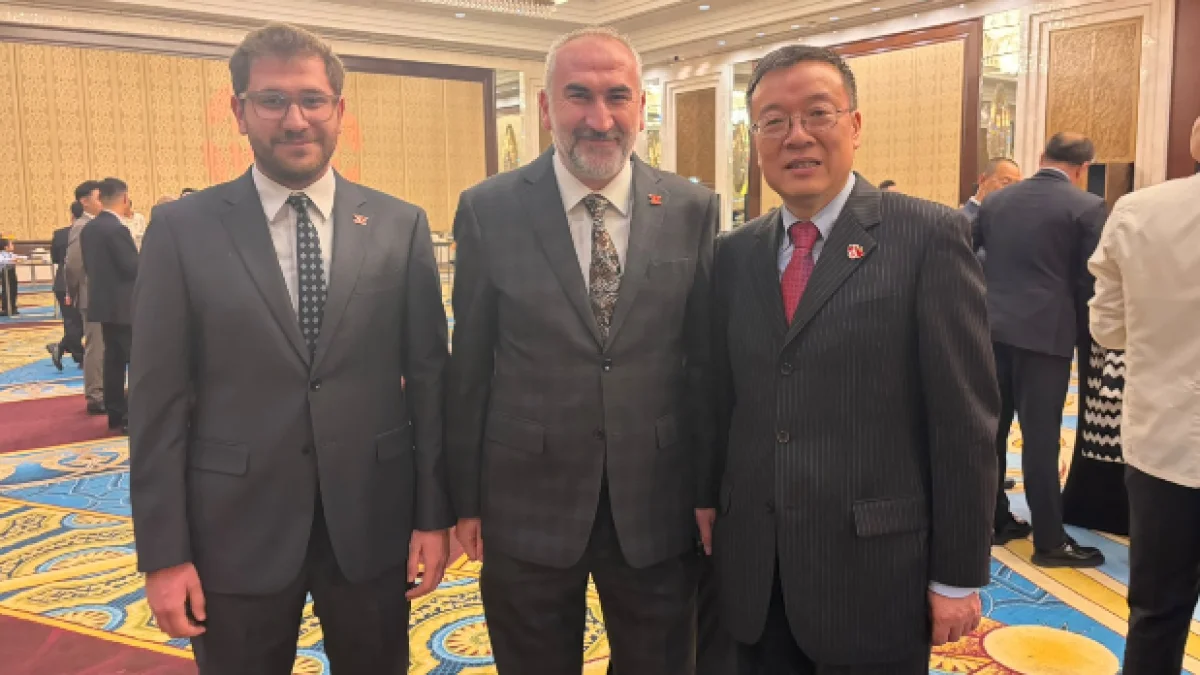 Genel Başkan Beşer, Çin’in Ankara Büyükelçiliği resepsiyonuna katıldı