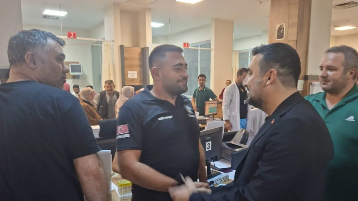 İl Başbakanı Dr. Özgür Kavak, Afyonkarahisar Devlet Hastanesi’nde