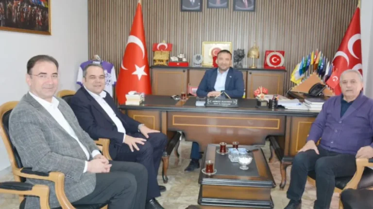 Medya Yöneticileri MHP İl Başkanlığında Bir Araya Geldi