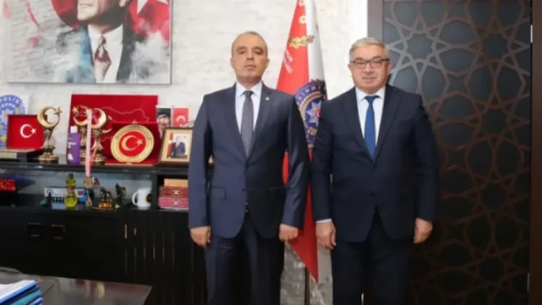 Şuhut Belediye Başkanı Özaskın’dan Emniyet Müdürü Erol’a Ziyaret