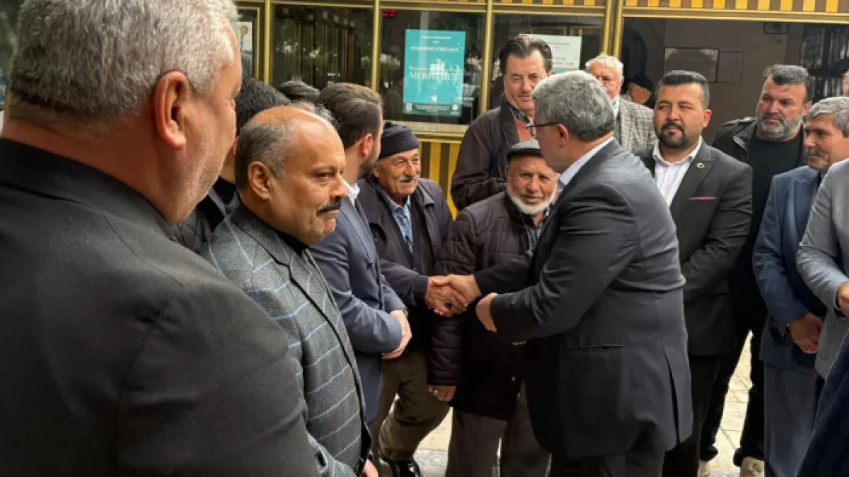 AK Partili Ali Özkaya Dinar İlçe Sakinleriyle Bir Araya Geldi