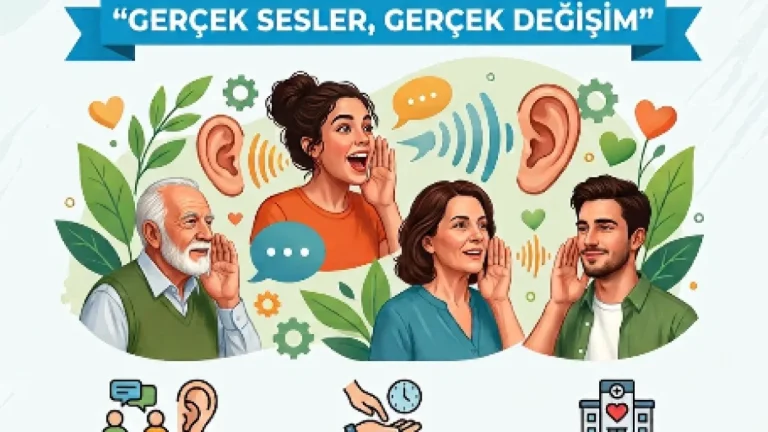 Dünya Ruh Sağlığı Günü’nde Farkındalık Çağrısı: “Gerçek Sesler, Gerçek Değişim”