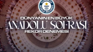 GUINNESS REKOR DENEMESİ İLE GÖRKEMLİ AÇILIŞ YARIN.