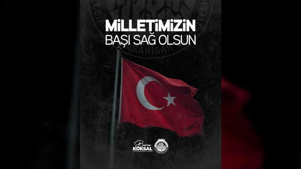 Afyonkarahisar Belediye Başkanı Burcu Köksal’dan Şehit Piyade Sözleşmeli Er Yusuf Sait Ünlü İçin Taziye