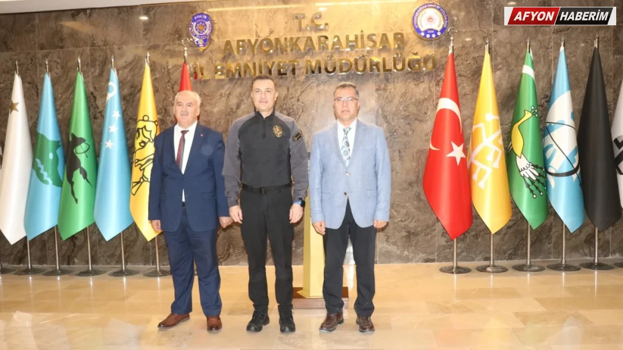 İl Milli Eğitim Müdürü Altınkaynak’tan Emniyet Müdürü Demirtola’ya Ziyaret