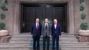 Vali Dr. Naci Aktaş, Bakan Yardımcıları Ertem ve Özçelik ile SGK Başkanı Elitaş’ı Ağırladı