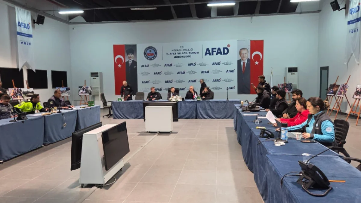 Vali İlhami Aktaş, Kriz Merkezi’nde