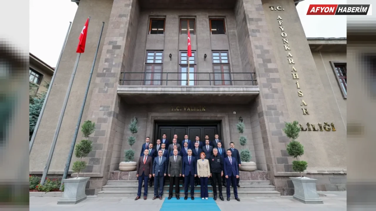 Afyonkarahisar Valisi Dr. Naci Aktaş Başkanlığında Değerlendirme Toplantısı Yapıldı