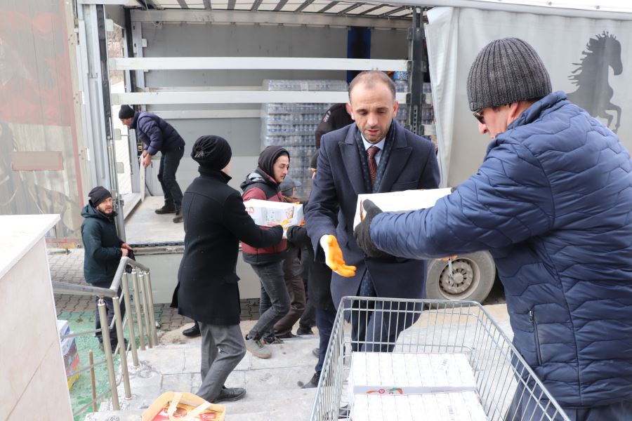 Kahramanmaraş merkezli büyük depremin ardından Afyonkarahisar Ticaret ve Sanayi Odası