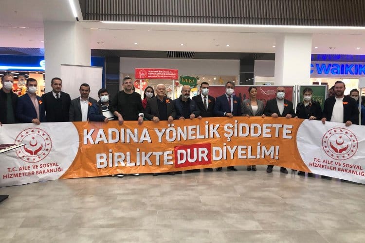 Petrol City Avm’ de Uluslararası Kadına Yönelik Şiddetle Mücadele Günü