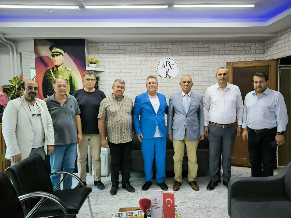 Türkiye Gazeteciler Federasyonu (TGF) Genel Başkanı Yılmaz Karaca, Afyon basın Cemiyeti’ni