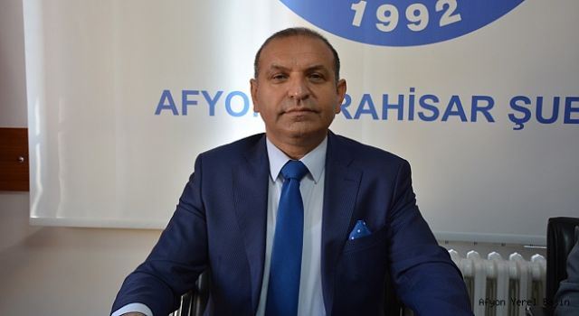   Türk Eğitim-Sen Afyonkarahisar Şube Başkanı Muhtar Demirci, “Öğretmenlik meslek
