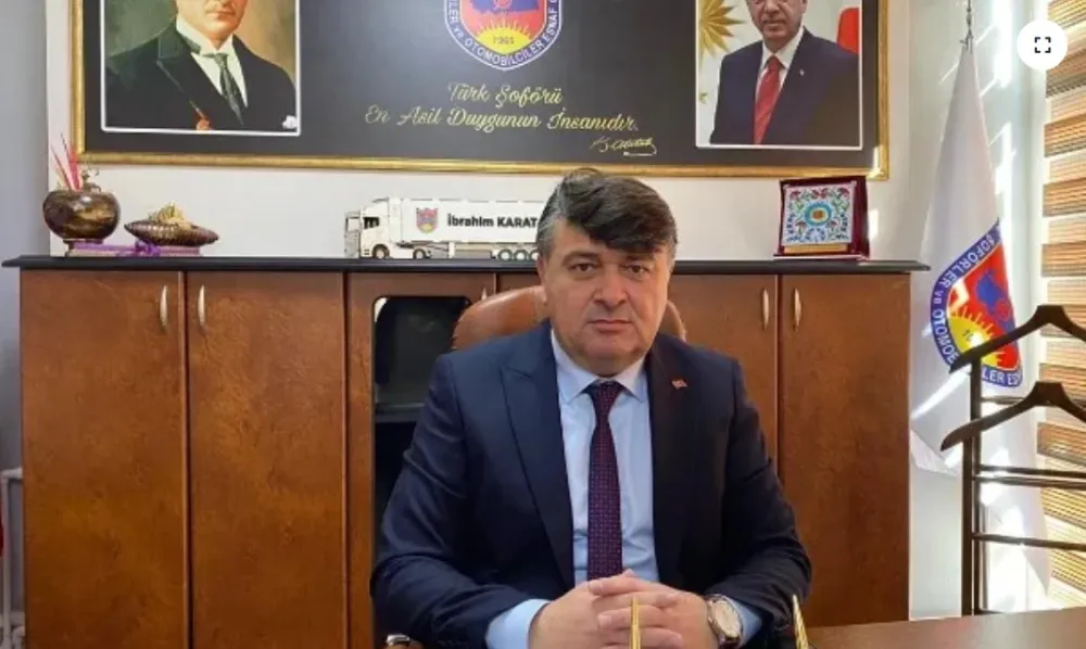 Afyonkarahisar Şoförler ve Otomobilciler Esnaf Odası Başkanı İbrahim Karataş, 2024
