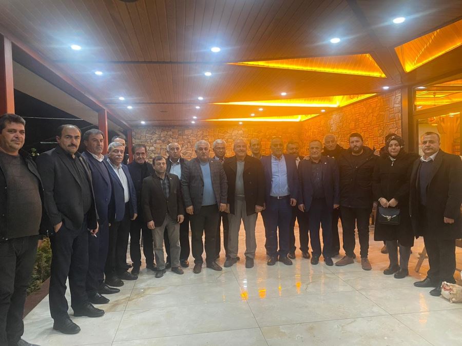 Sinanpaşa bölgesindeki belediye başkanları her ay düzenledikleri geleneksel istişare toplantılarına